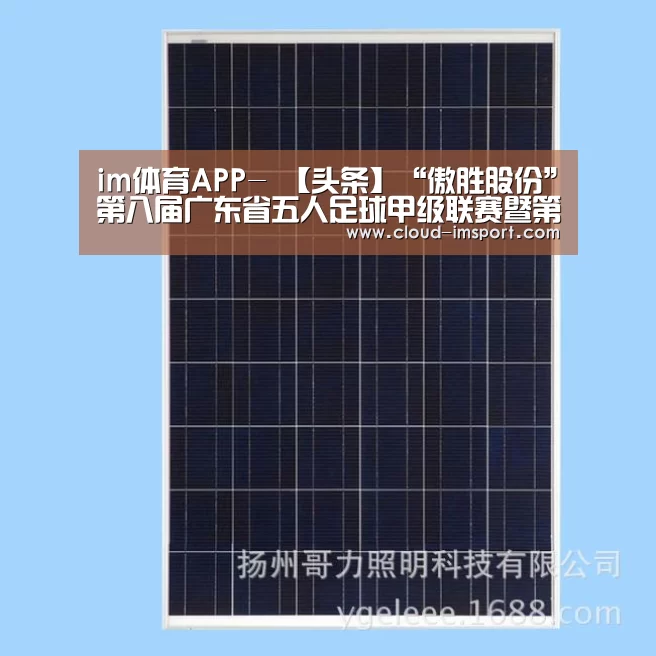 im体育APP-
【头条】“傲胜股份”第八届广东省五人足球甲级联赛暨第七届广东省女子五人足球甲级联赛拉开战幕暨“最美人气”球队投票运动开启!(图14) im体育官网